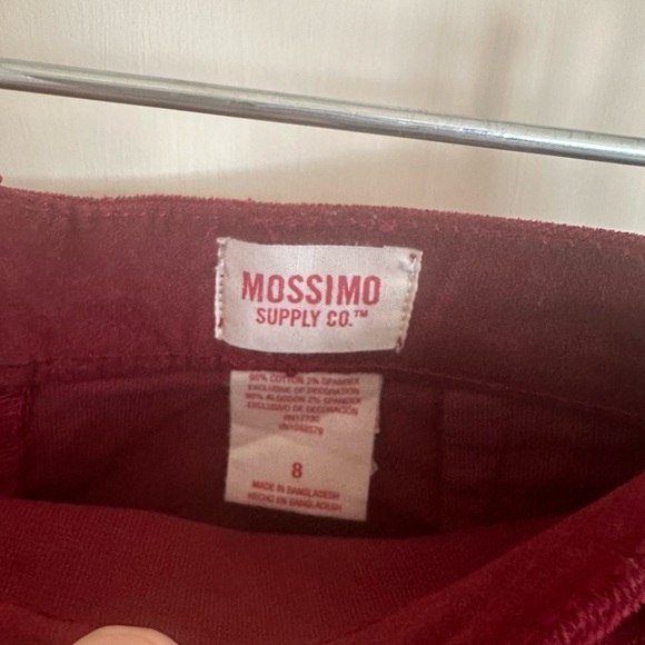 Red Mossimo Velvet Mini Skirt size 8 Cute Fun ❤️ - Picture 3 of 6